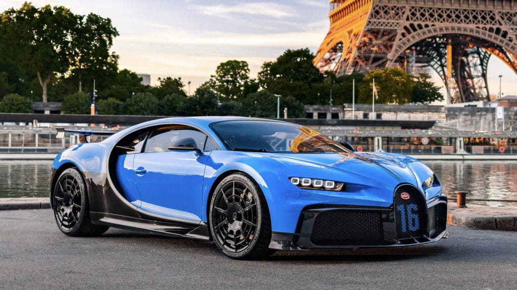 bugatti chiron pur sport lease