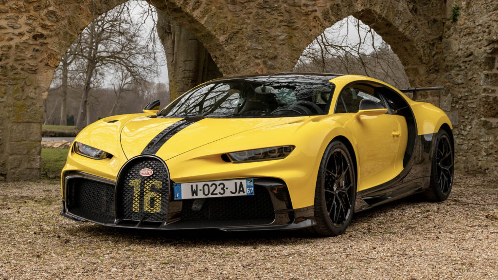 bugatti chiron super sport lease