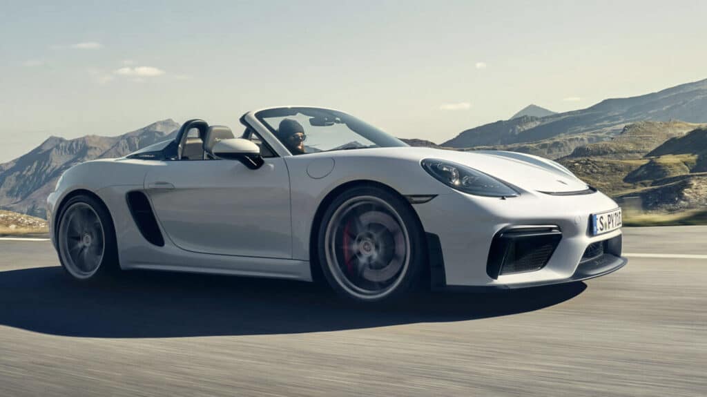 porsche 718 spider lease