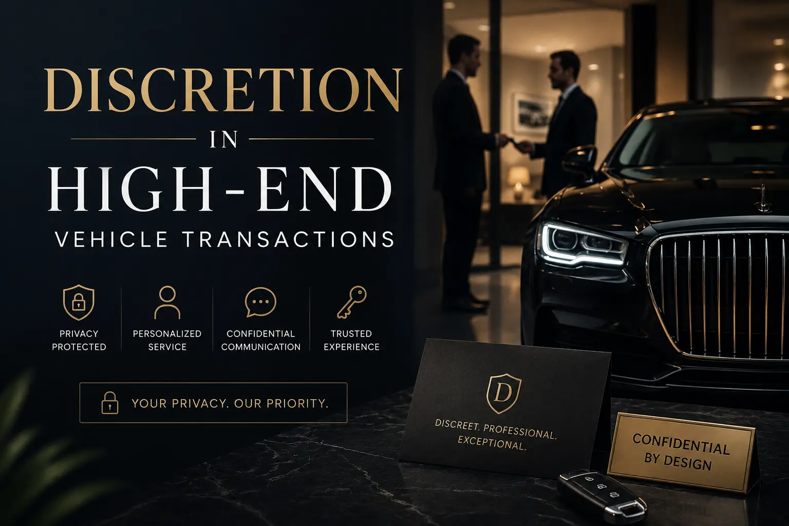 Discretion in High-End Vehicle Transactions