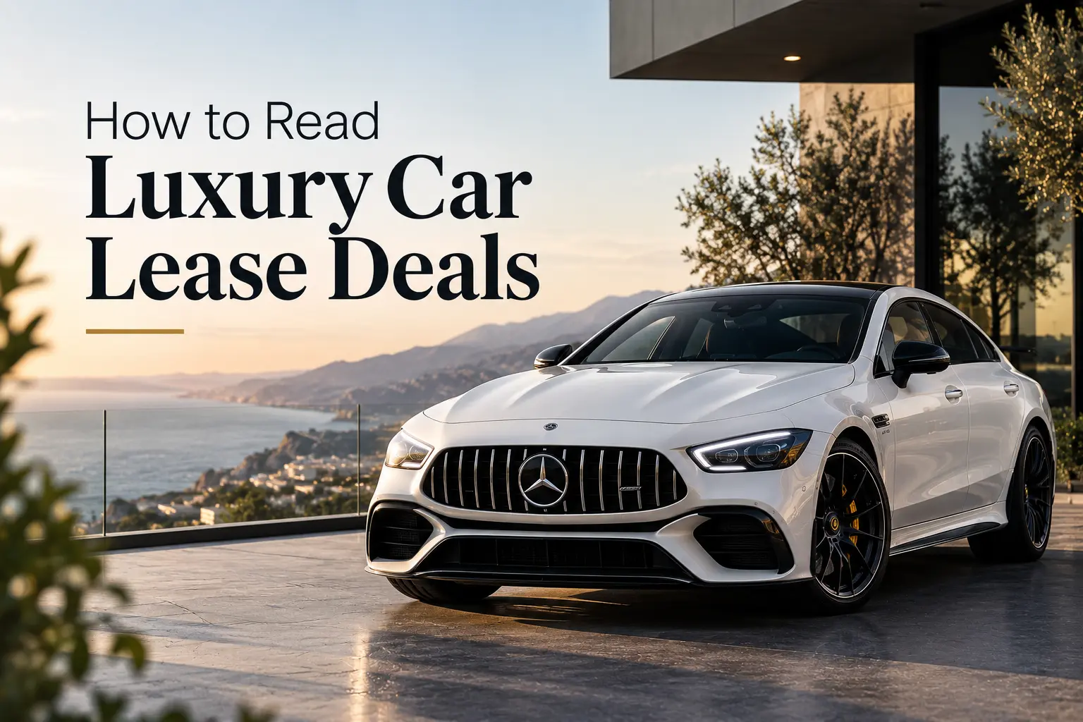 how to read luxury car lease deals